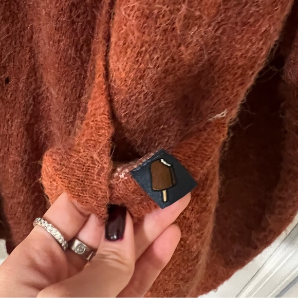 Billionaire Boys Club ICE CREAM ORANGE CARDIGAN - Picture 4 of 7